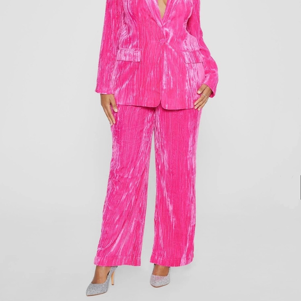 Fashion to Figure Vana Wide Leg Velvet Pants